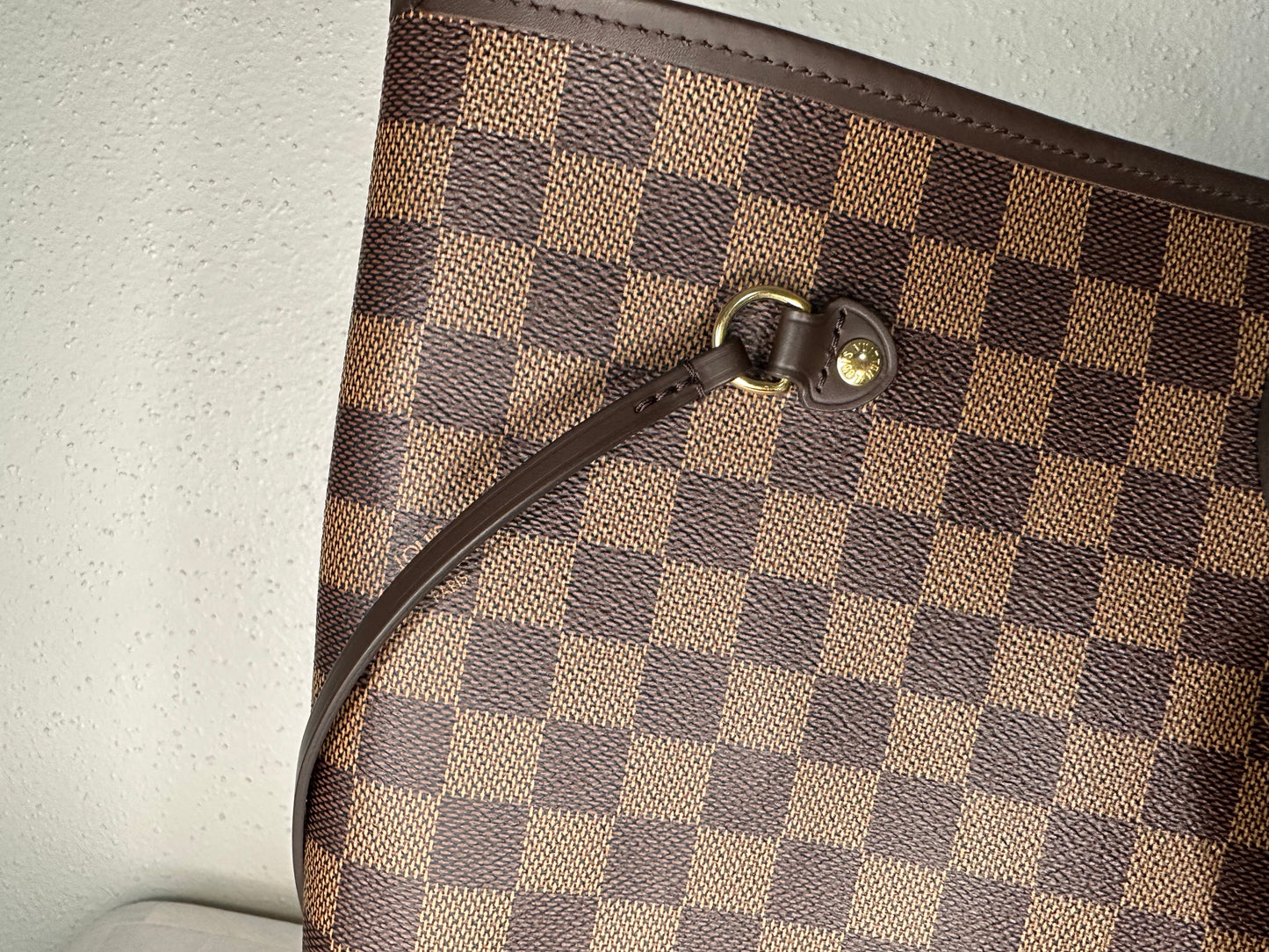 Louis Vuitton Damier Ebene Neverfull GM w/Pouch